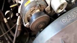 Belt and Belt tensioner change No mo noise 8895 Chevy Silverado GMC Sierra 50 57 [upl. by Notnerb492]