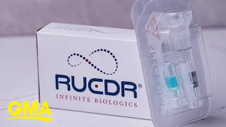 New saliva COVID19 tests are an alternative to nasal swab tests l GMA [upl. by Runstadler716]