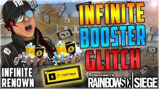 INSANE INFINITE RENOWN BOOSTER GLITCH  NEW UNLIMITED RENOWN GLITCH  SUPER EASY Rainbow Six Siege [upl. by Otreblanauj186]