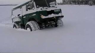 4x4 Bronco Volvo C303 in snow Swedenmpg [upl. by Dietz]