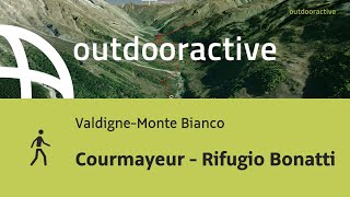 Courmayeur  Rifugio Bonatti [upl. by Milburn]