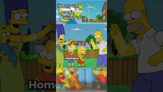 Homero usa energia Eólica 🍃⚡T21 Ep19 Pt1  Los Simpson [upl. by Irma841]