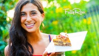 The FullyRaw Peach Cobbler [upl. by Aryam]