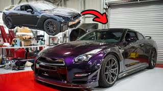 Rebuilding a R35 GTR in 17 Minutes TRANSFORMATION [upl. by Aserehs847]