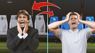 Cosa sarebbe successo con CONTE alla JUVE e MOTTA al NAPOLI [upl. by Delorenzo]