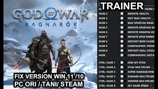 God of War Ragnarok 26 Trainer FULL UPD  STEAMORITANI 2024 [upl. by Salvador]