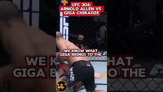 Arnold Allen Will STRUGGLE Against Giga Chikadze UFC UFC304 Shorts MMA Trending Sports [upl. by Maureen]