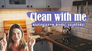 Clean with me 🧹 Zero Waste  realistyczne sprzątanie kuchni i domowe środki czystości [upl. by Josiah406]