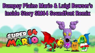 Bumpsy Plains MALBIS SM64 Soundfont Remix Superstar Saga 64 Character Pack Download [upl. by Nissa232]