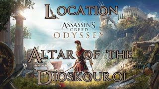 Assassins Creed Odyssey Altar of the Dioskouroi Lakonia Location 100 Completion [upl. by Ancelin]