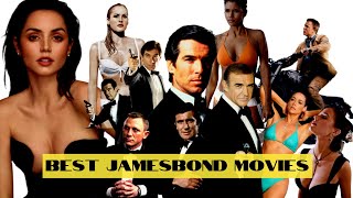 Top 10 Best Jamesbond Movies of all time [upl. by Ennayram314]