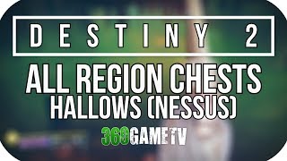 Destiny 2 All Hallows Region Chest Locations Nessus Planet Region Chests Locations Guide [upl. by Lytsyrk900]