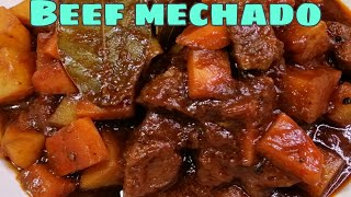 Beef Mechado  Mechadong Baka  Anj Lutong Bahay [upl. by Felecia]