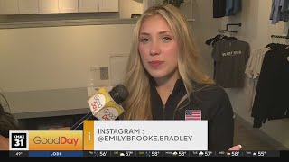 Youth Olympian Bobsledder Emily Bradley [upl. by Neeven658]