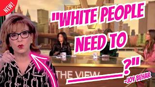 Joy Behar ACTUALLY SAID THIS about WHITE PEOPLE Today on the View funny theview [upl. by Macgregor]