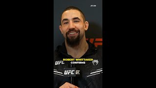 Whittaker vs Chimaev Confirmed [upl. by Teryn]