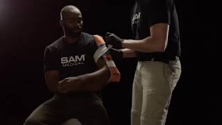 SAM® Splint Training  Humeral Shaft  Upper Arm  SAM Medical [upl. by Edmund270]