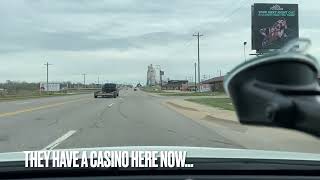 Driving thru rural Oklahoma gearyok watongaok seilingok smalltown [upl. by Emmeline]