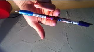 Pen Spinning Trick Basics Finger Pass [upl. by Binnings8]