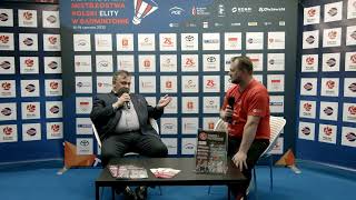 IMP Elity 2023  Studio  Marek Krajewski  Prezes PZBad  Polski Badminton [upl. by Aretha244]