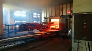 submerged arc furnaces tapping robot [upl. by Aneekan]