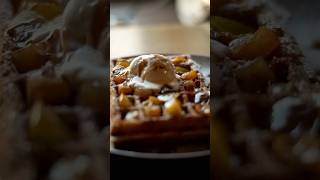 Food shot  Waffle [upl. by Angele]