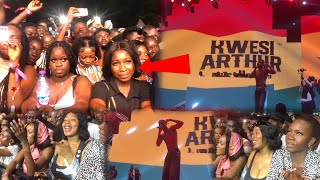 Efia Odo Surprisingly Crowd With Kwesi Arthur For Electrifying Perforancee On Stage at Tidal Rave [upl. by Ylen]