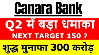 canara bank share Q 2 result today canara bank share latest news today canara bank share Target 🔥🔥 [upl. by Eisnil702]