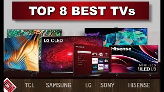 Top 8 Best priced TVs  TCL LG Hisense Samsung Sony [upl. by Amend]