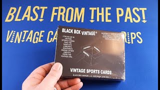 Opening a Black Box Vintage Mystery Box [upl. by Nojad]