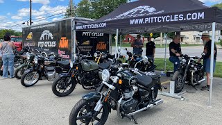 🏍️ 2024 Mods vs Rockers Neville Island Pittsburgh Pennsylvania 🏍️🇺🇸 [upl. by Cheshire]