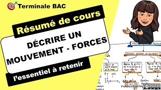 DÉCRIRE UN MOUVEMENT ET FORCES  Terminale  Bac [upl. by Eberly]