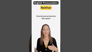 How to pronounce neither englishpronunciation [upl. by Wilhelmina]