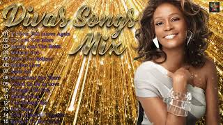 Whitney Houston Celine Dion Mariah Carey 💖 Divas Songs Hits Songs 💖Divas Love Songs 2024 [upl. by Arret]