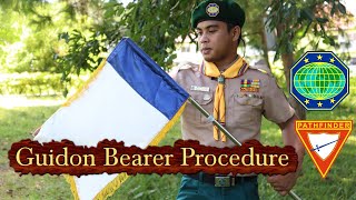 Guidon Bearer Procedure [upl. by Longley]