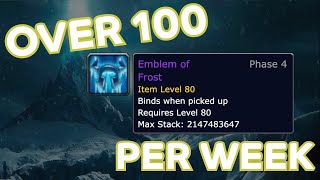 How to get the max amount of emblems of frost every week [upl. by Kalman]