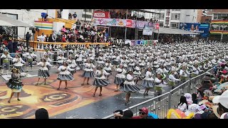 BLOQUE SAN ANDRES LLAMERADA ZONA NORTE  CARNAVAL DE ORURO 2024 BOLIVIA [upl. by Ludovick513]