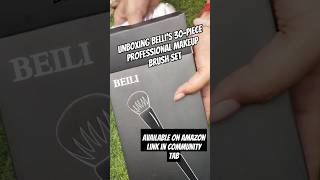 Unboxing Bellis 30piece professional makeup brush setshortsfeed makeupbrushes makeuptutorial [upl. by Aicirt]