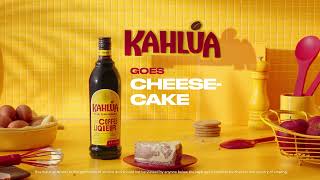 A mouthwateringly creamy coffee cheesecake recipe  Kahlúa [upl. by Aidam]