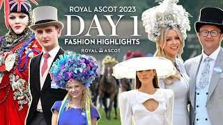 Fashion Highlights RoyalAscot 2023 Day One [upl. by Ayoras]