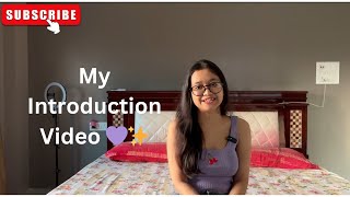 My Introduction Video💜✨ [upl. by Aicilec]