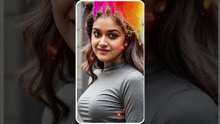 Actress Keerthy Suresh AI Beautiful Images  Keerthy Suresh heroin  Part 1 [upl. by Reichert]