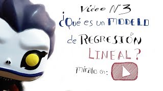 ¿Que es un modelo de regresión lineal explicado con manzanitas [upl. by Ahsimac]