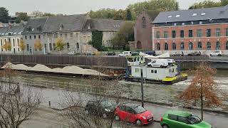 Barges fluvial LEscaut Tournai3 [upl. by Yznil]