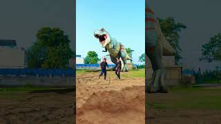 Trex Chase dinosaur dinosaurs jurassicworld [upl. by Ecidna]