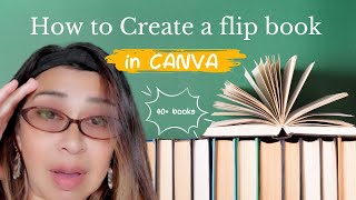 How To Create a Stunning Flipbook in Canva Step by Step Vlogmas day 5 [upl. by Davie]