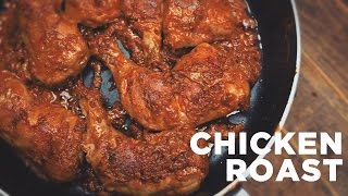 Chicken Roast  Banglar Rannaghor [upl. by Tamera364]