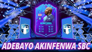 FIFA 22 AKINFENWA SBC CHEAPEST SOLUTION  NO LOYALTY [upl. by Stevens]