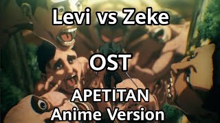 Levi Vs Zeke OST  APETITAN Anime Version  Attack On Titan Final Season OST [upl. by Eiramaliehs630]