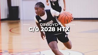 DJ Boyd 2028 PG Trae Young Houston TX [upl. by Cypro464]